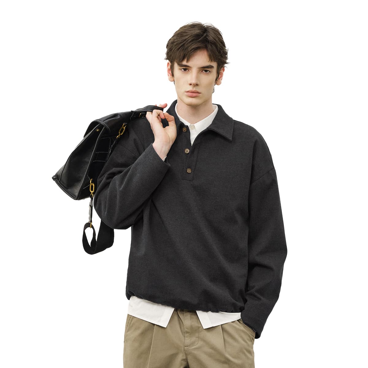 714STREET Polo Sweater