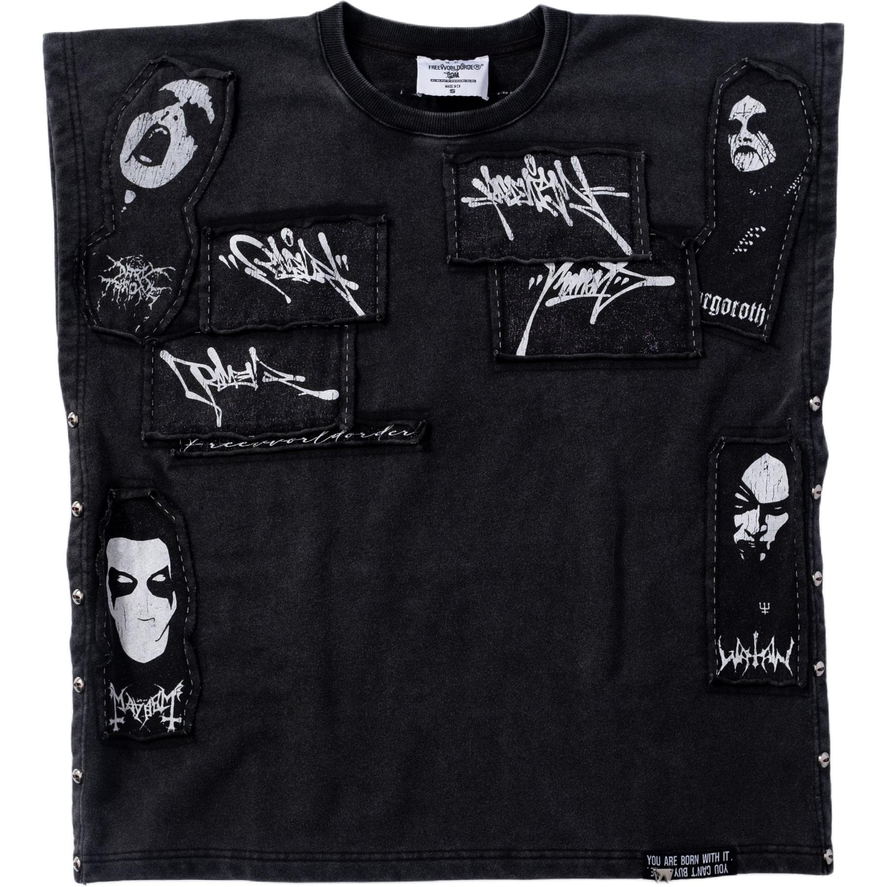 FREE WORLD ORDER Patch Logo Tank Top