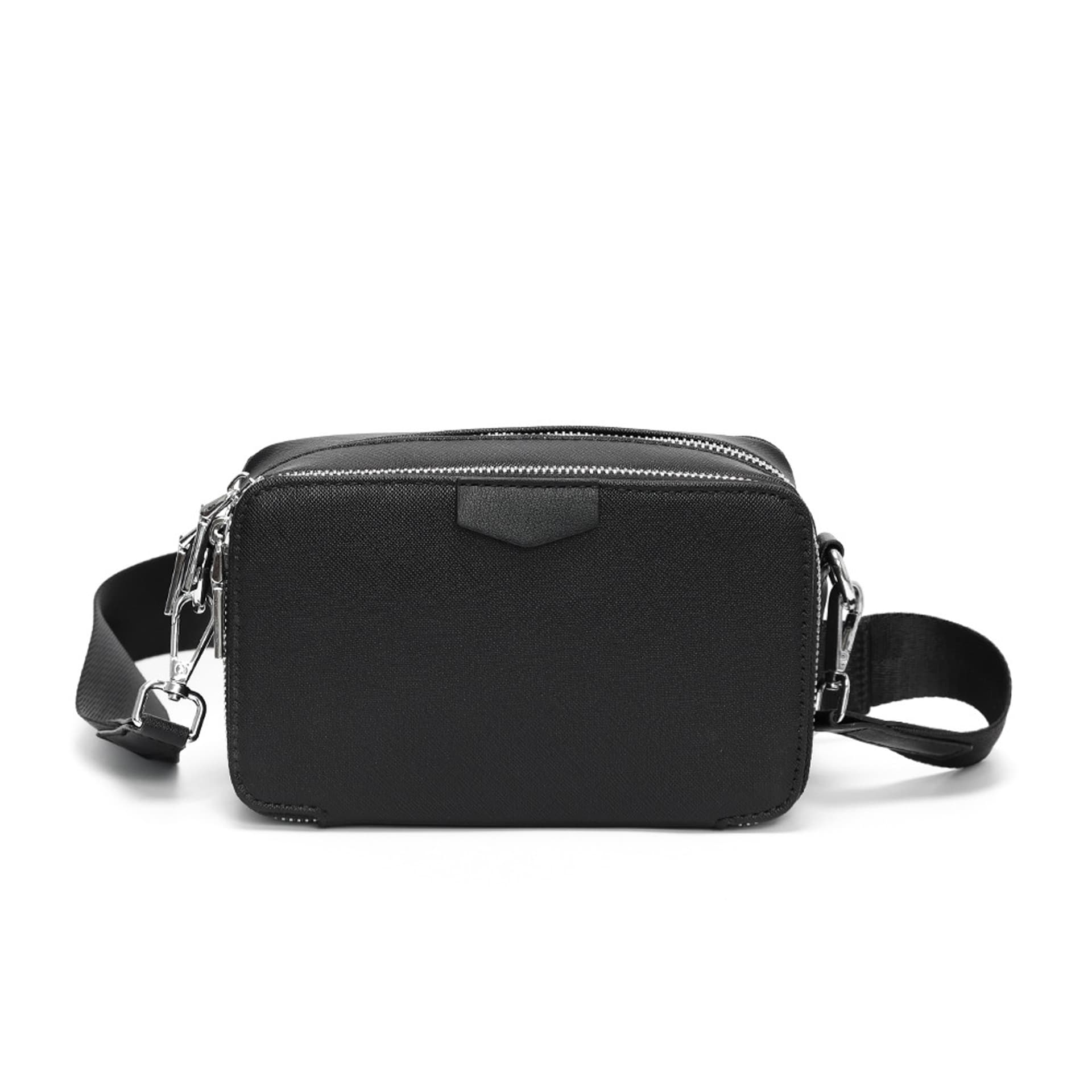 CARTELO/卡帝乐鳄鱼 CARTELO PU Crossbody Bag Black
