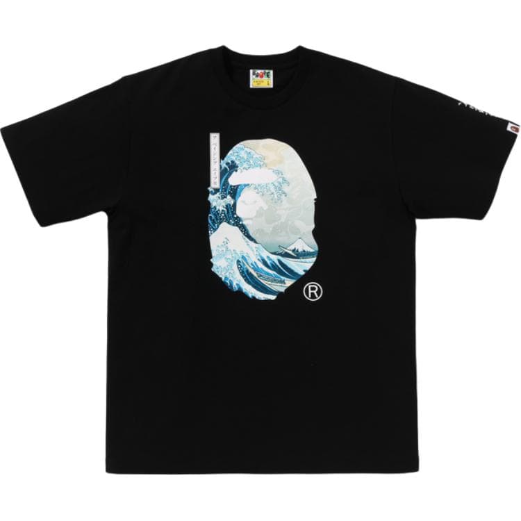 A BATHING APE x UKIYO-E Surf Print T-Shirt