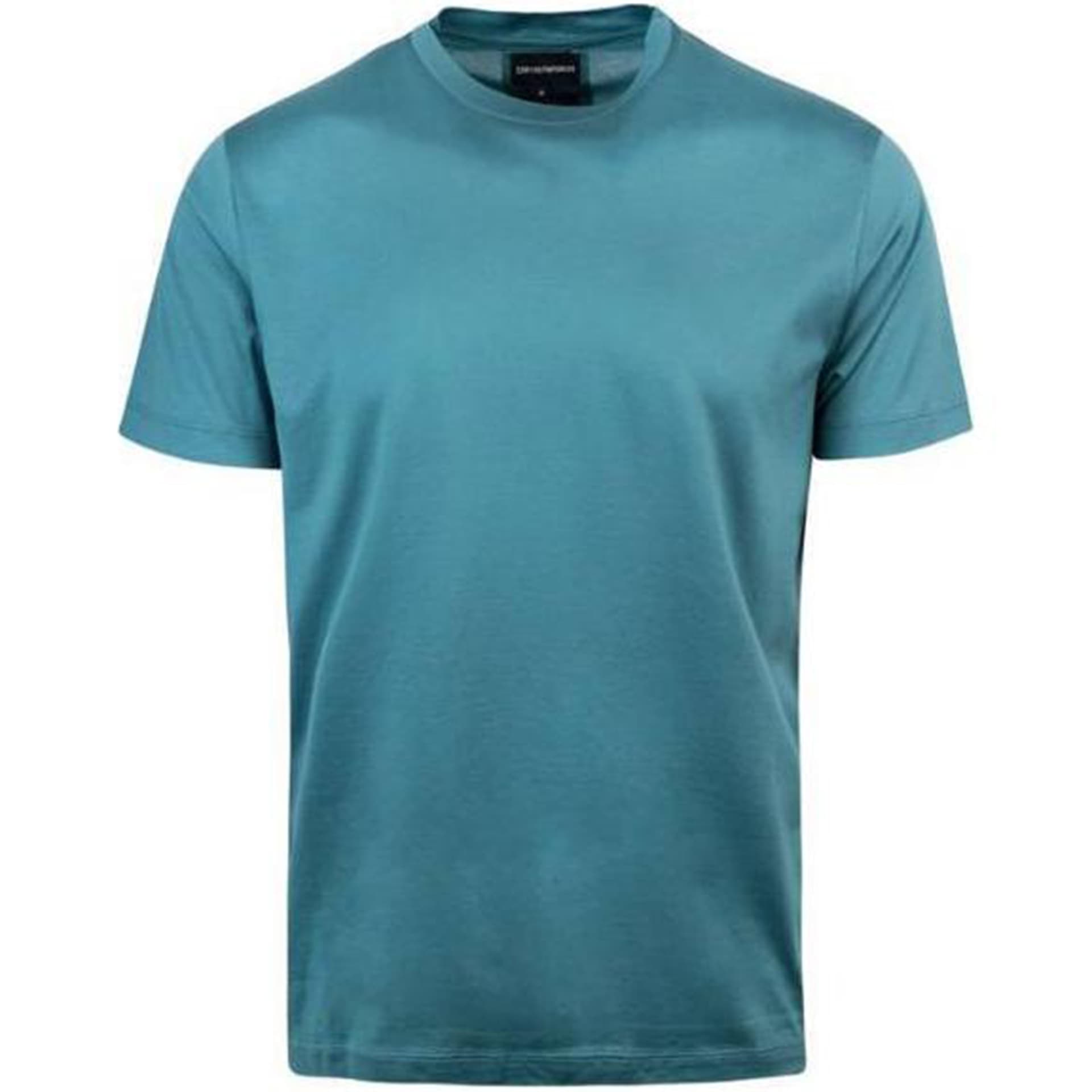 EMPORIO ARMANI/阿玛尼 Emporio Armani Crew Neck T-Shirt Blue
