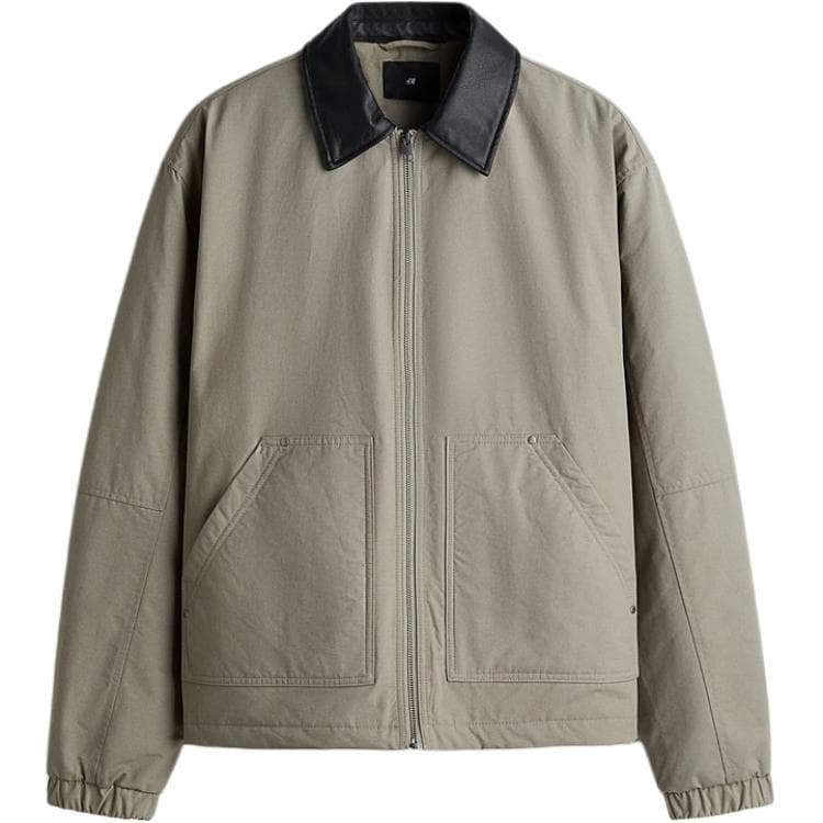 H&M Loose Fit Cotton Jacket