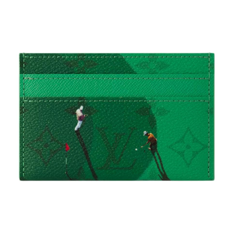 LOUIS VUITTON/路易威登 Louis Vuitton Card Holder Green
