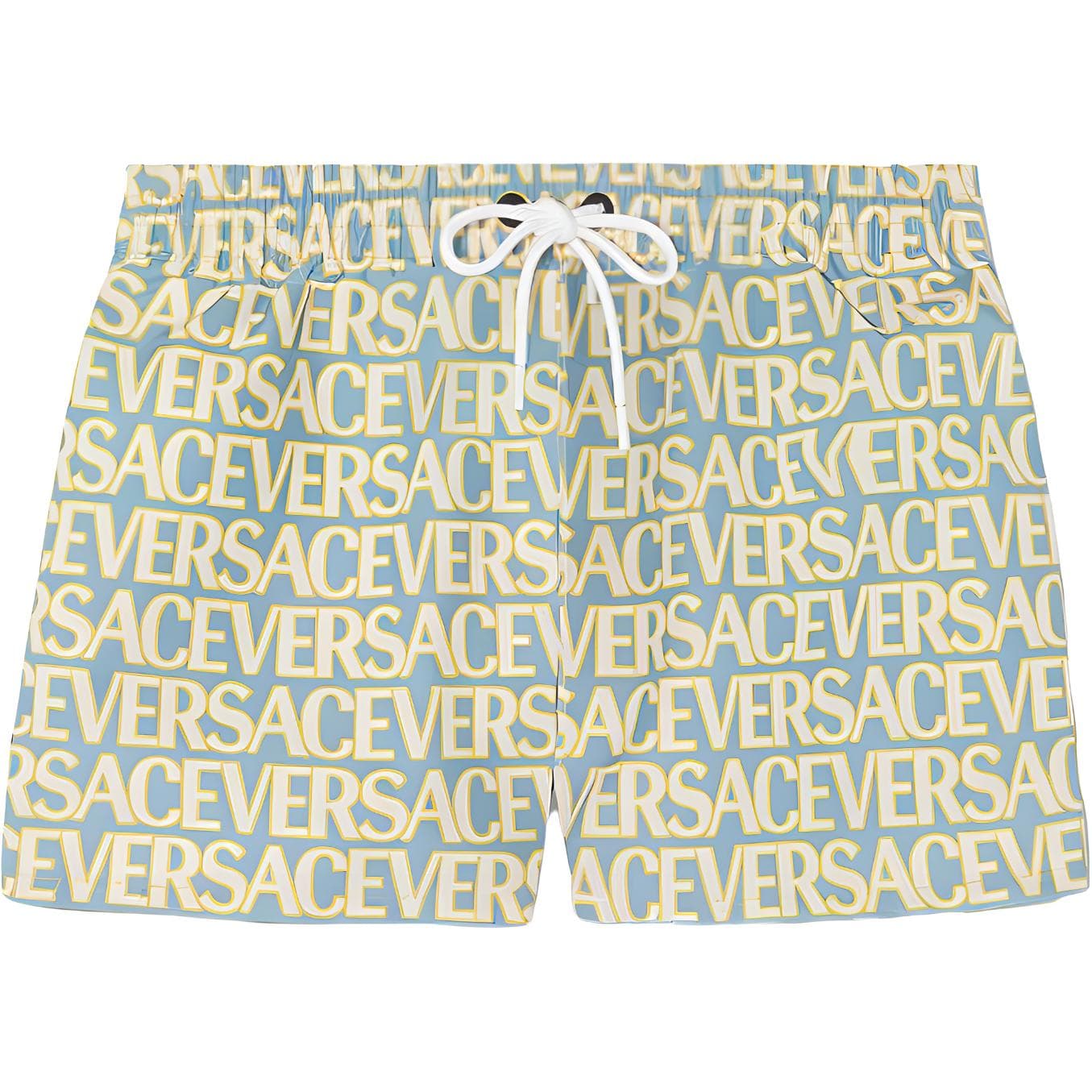 VERSACE/范思哲 Versace SS23 Colorblock Drawstring Swim Shorts
