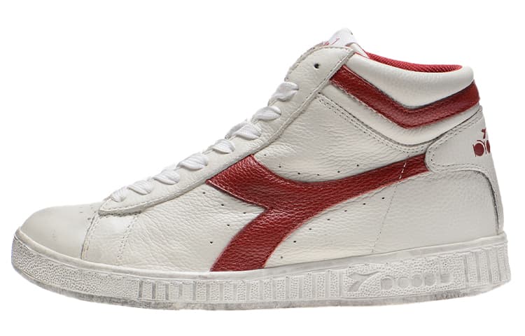 Diadora GAME L HIGH WAXED White/Chili Red