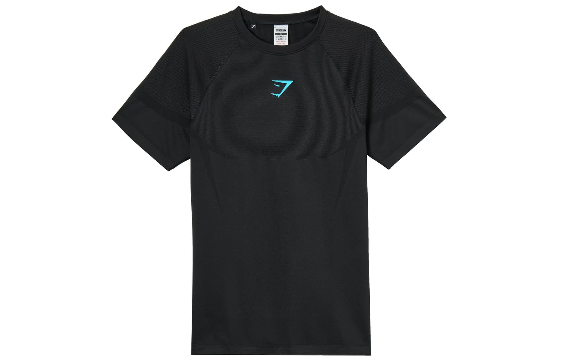 GYMSHARK Onyx 5.0 Seamless Tee