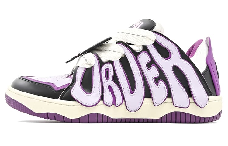 OLD ORDER Skater 001 Kuromi Collaboration White Purple