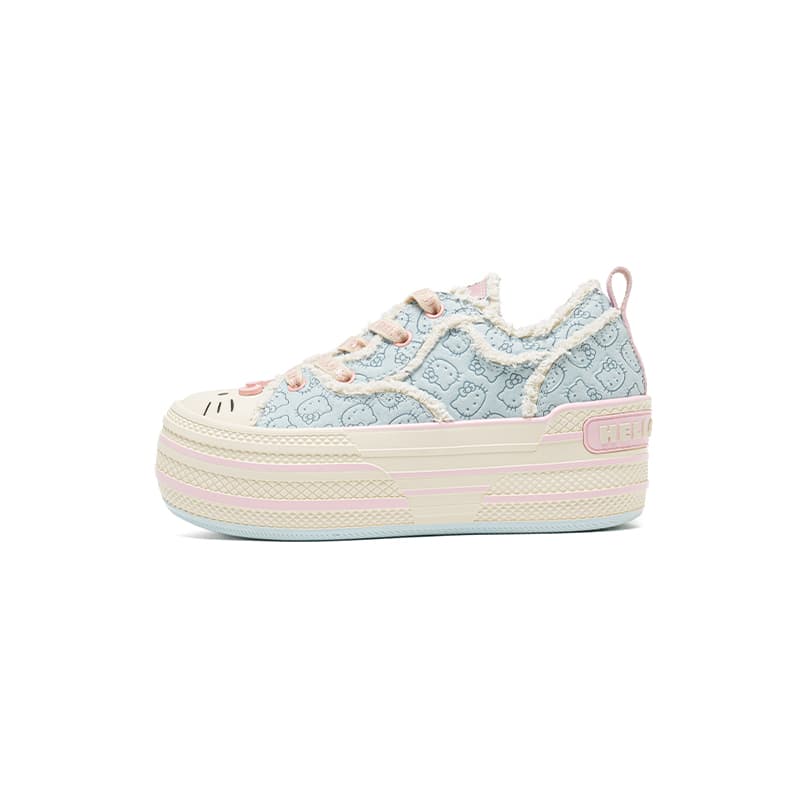 Sanrio x OLD ORDER Kitty Canvas Sneakers