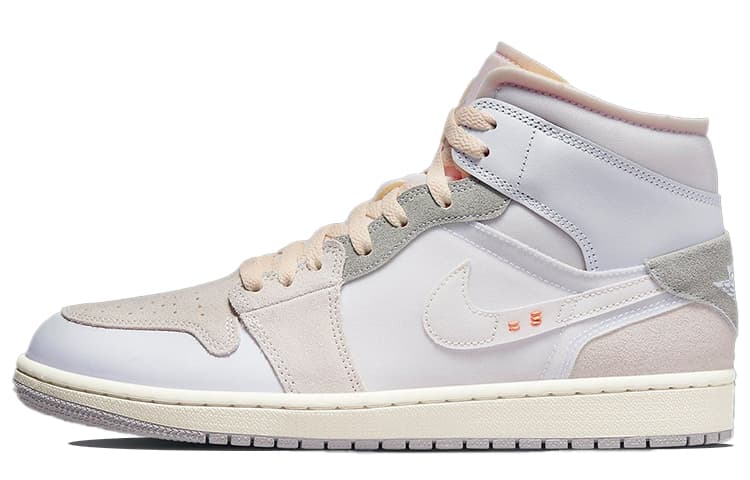 Jordan Air Jordan 1 Mid SE Craft "White and Phantom"