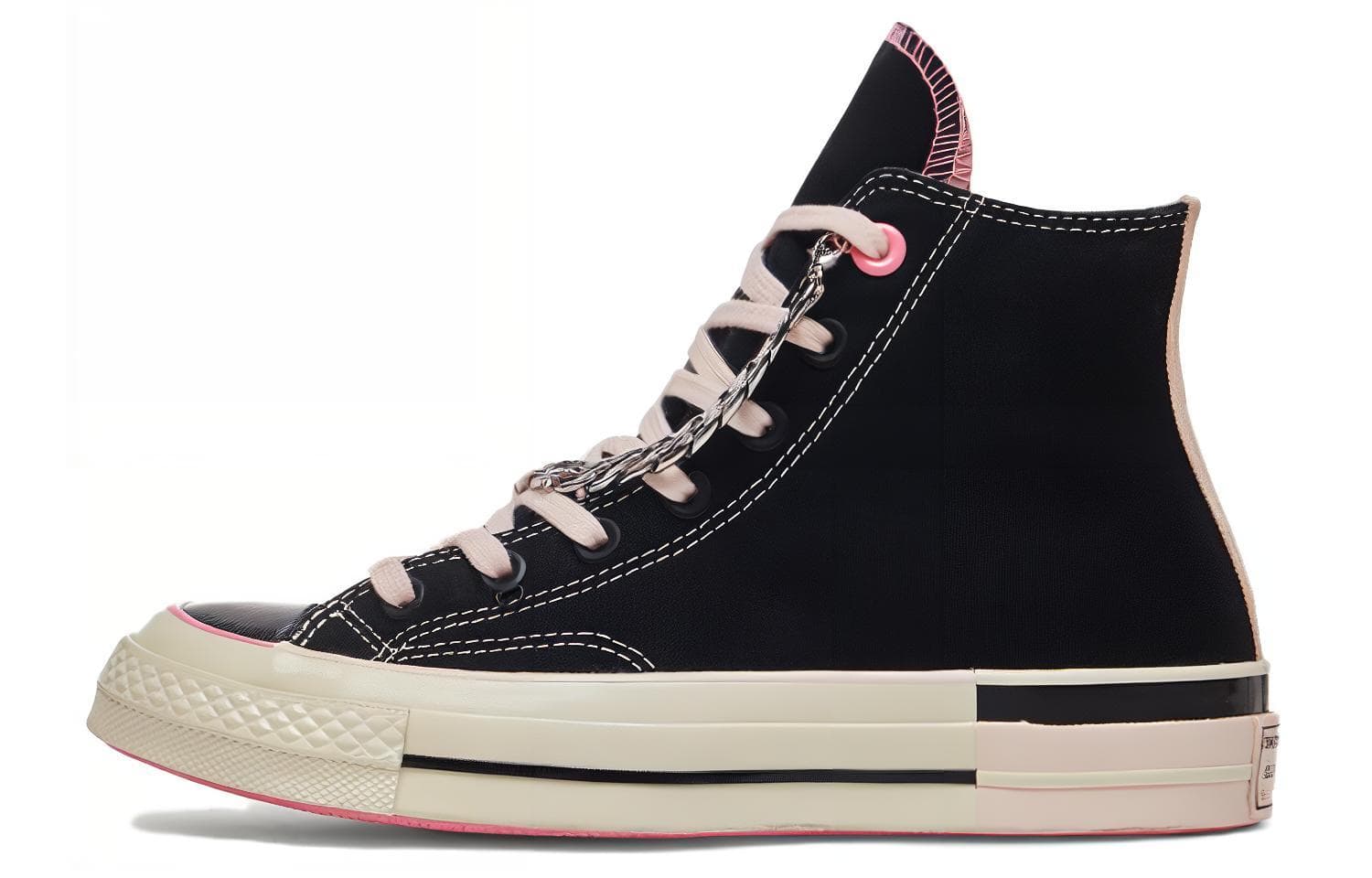 Converse 1970s High Black Pink