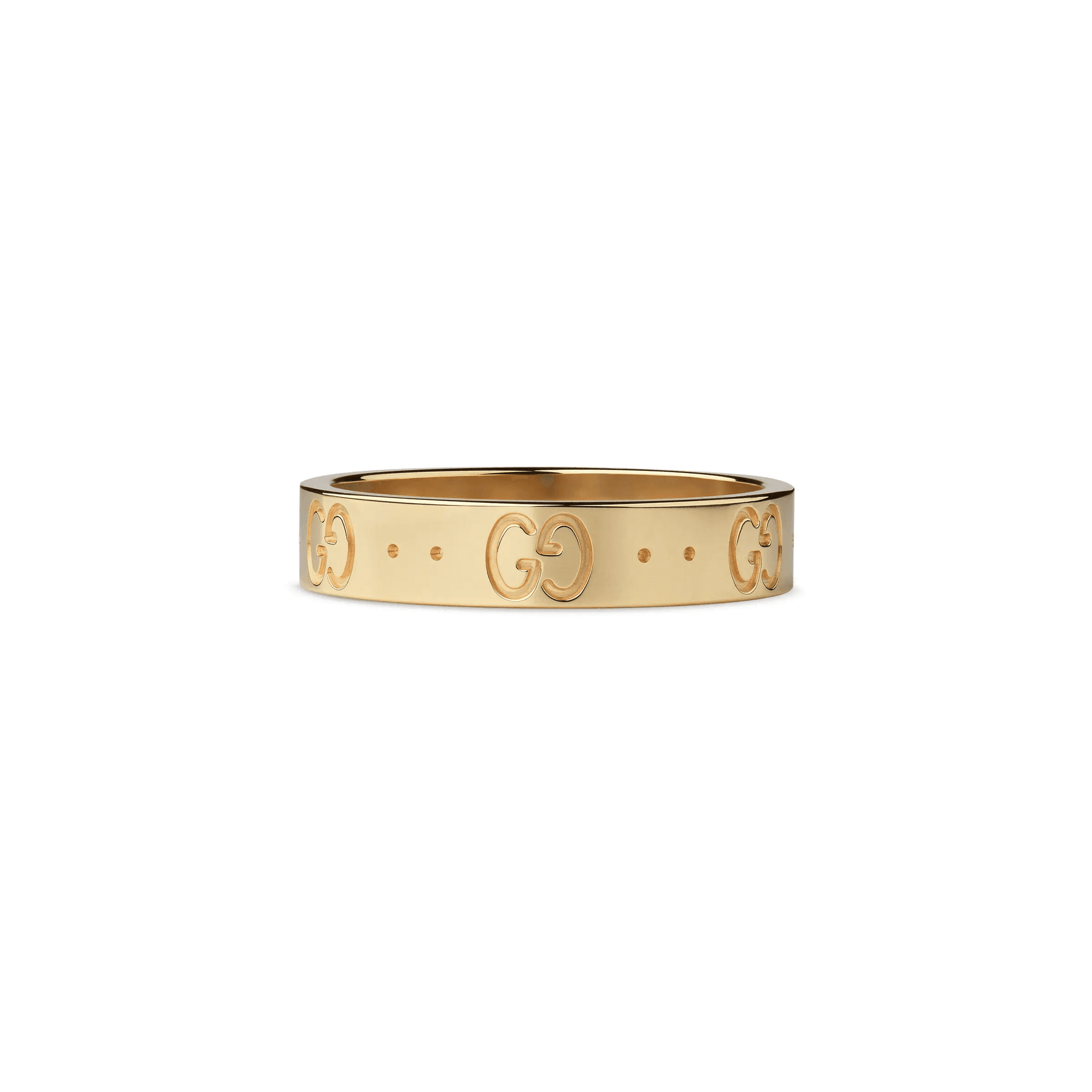 GUCCI/古驰 Gucci Icon 18k Gold Ring