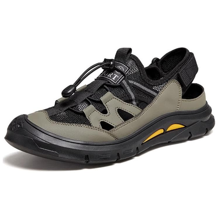 CAMEL骆驼 CAMEL Casual Breathable Creek Shoes Green Black