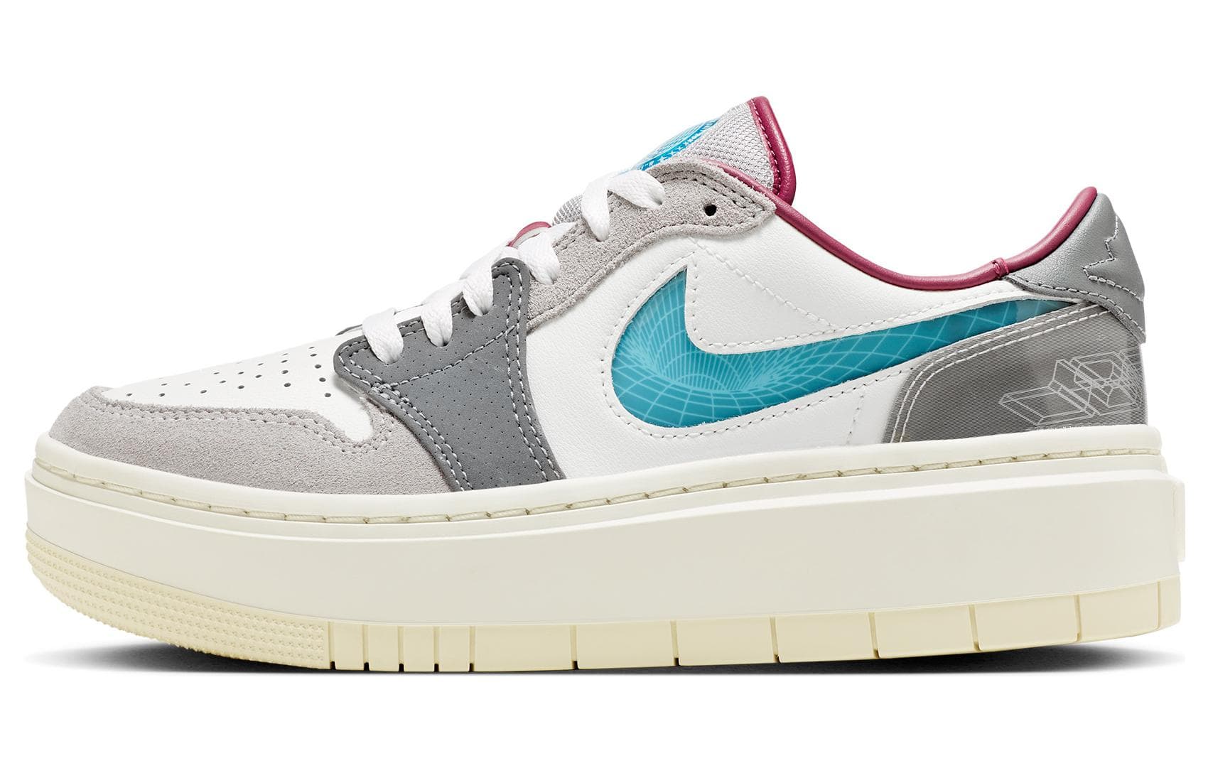 Jordan Air Jordan 1 Elevate Low SE White Blue Grey