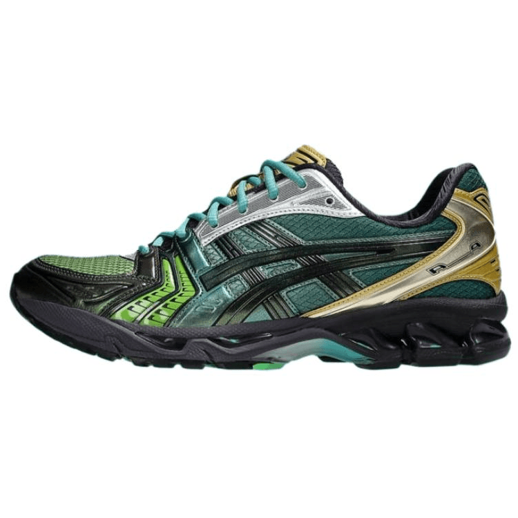 P. Andrade x Asics Gel-Kayano 14 Black Green