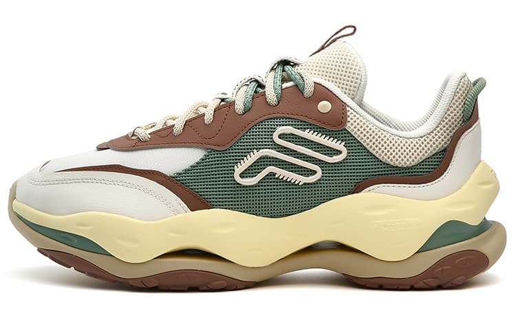 FILA Fusion Low Dad Sneakers Green