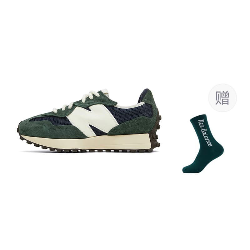 New Balance 327 Blue Green
