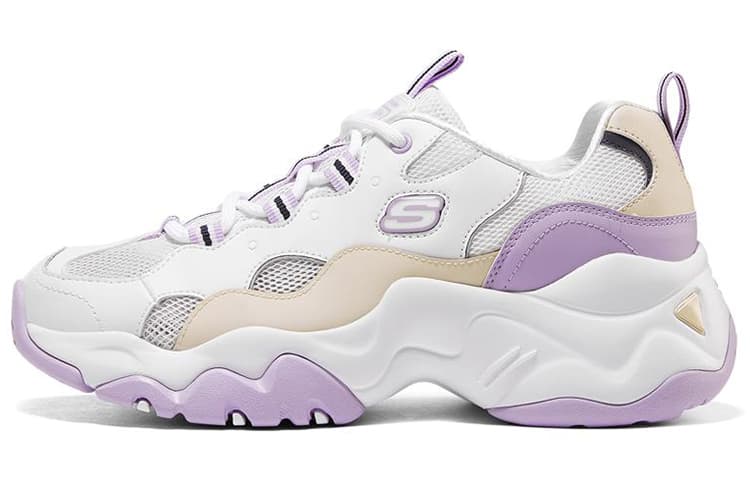 Skechers/斯凯奇 Skechers D'LITES 3.0 White Purple