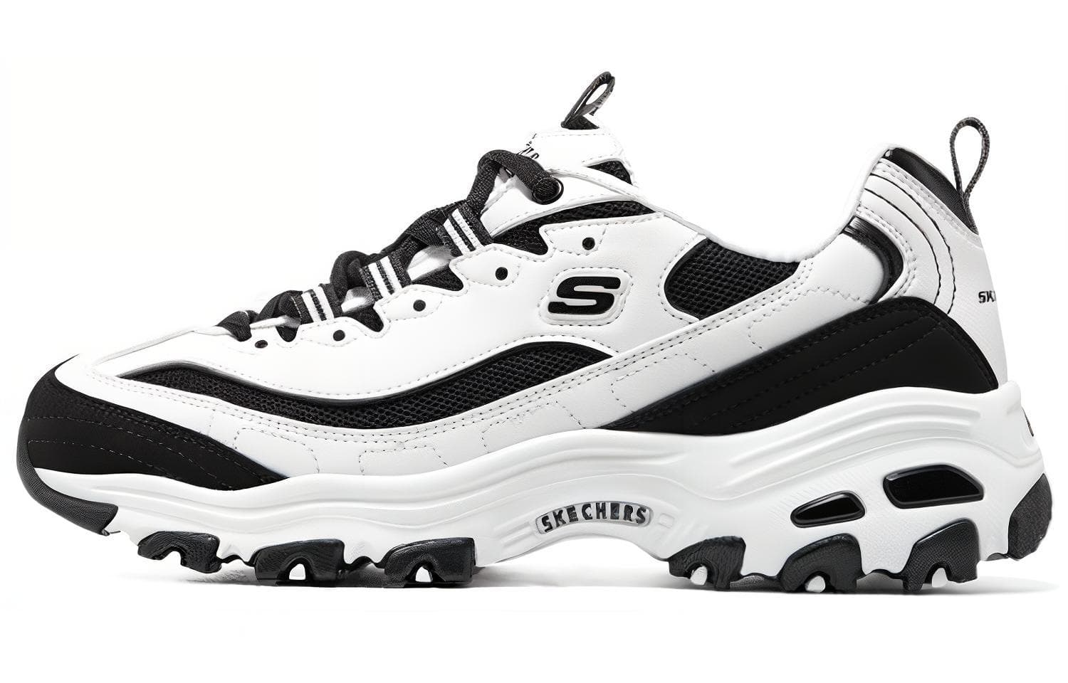 Skechers/斯凯奇 Skechers D'LITES Panda White Black