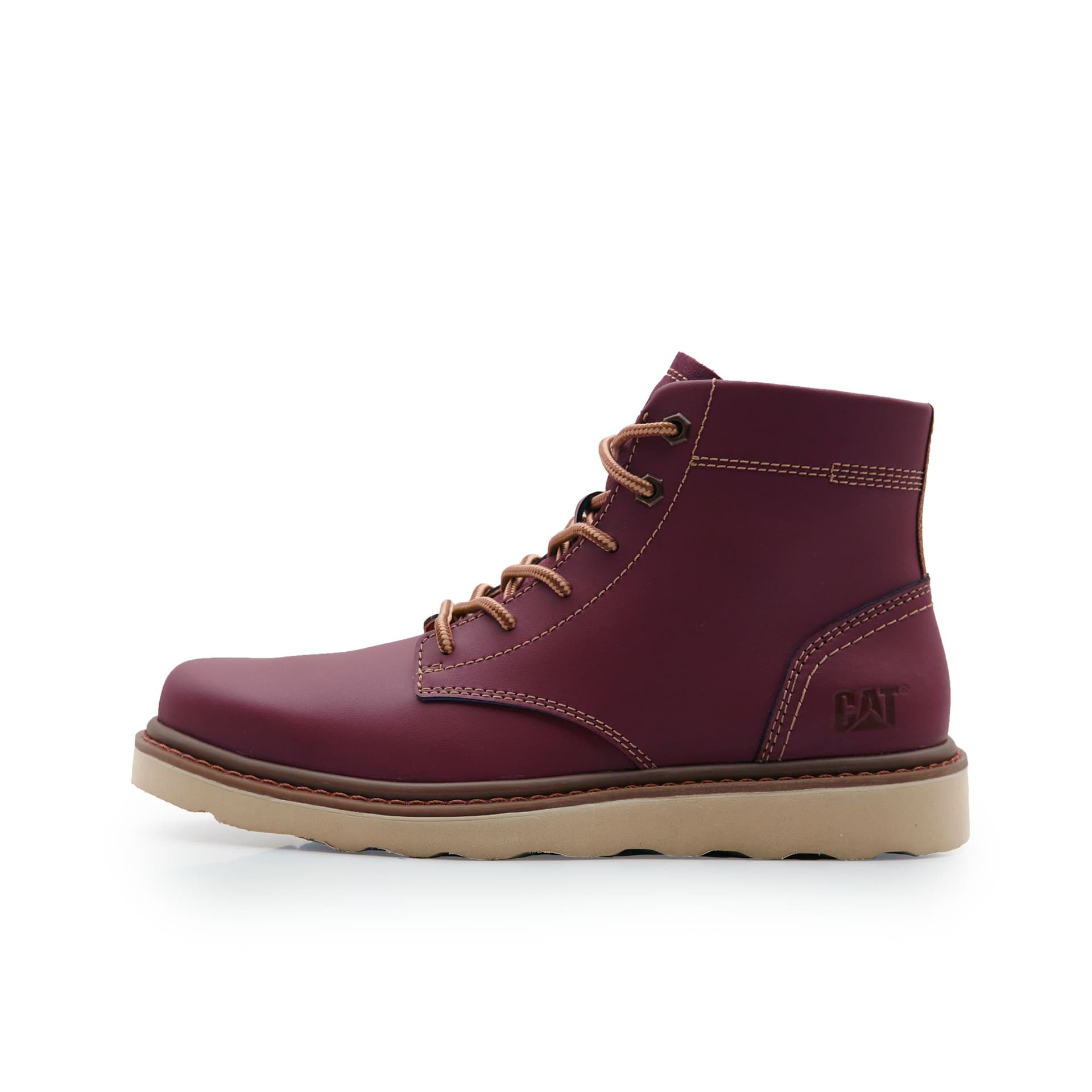 CAT Outdoor Boot Brown Red