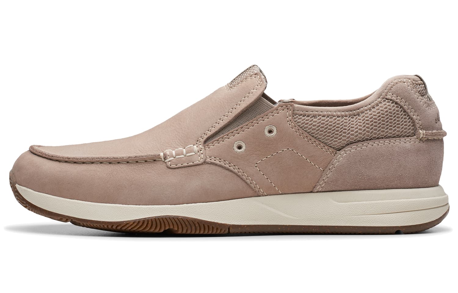 Clarks Loafers Light Grey