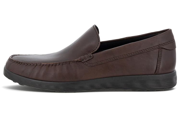 ecco/爱步 Ecco Moc Toe Loafer Cocoa Brown