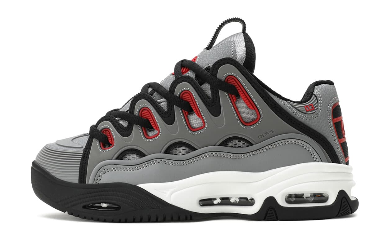 Osiris D3 Grey Red