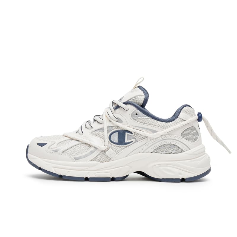 Champion Retro Sneaker Milk White/Night Sky Blue
