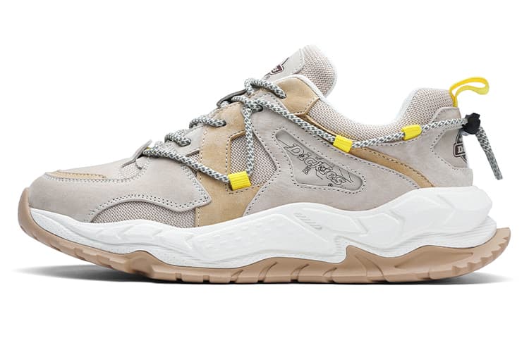 Dickies Retro Patchwork Sneaker Beige