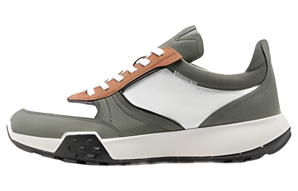 ecco/爱步 Ecco Retro Comfort Sneaker Olive
