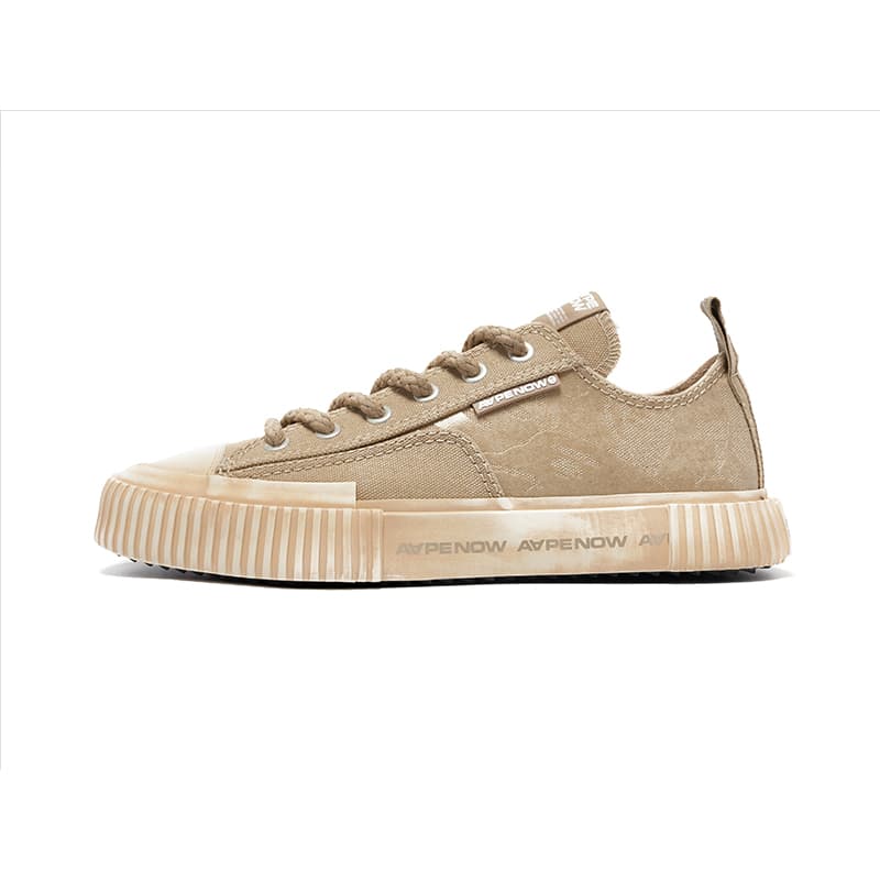 Aape Low Top Canvas Sneakers
