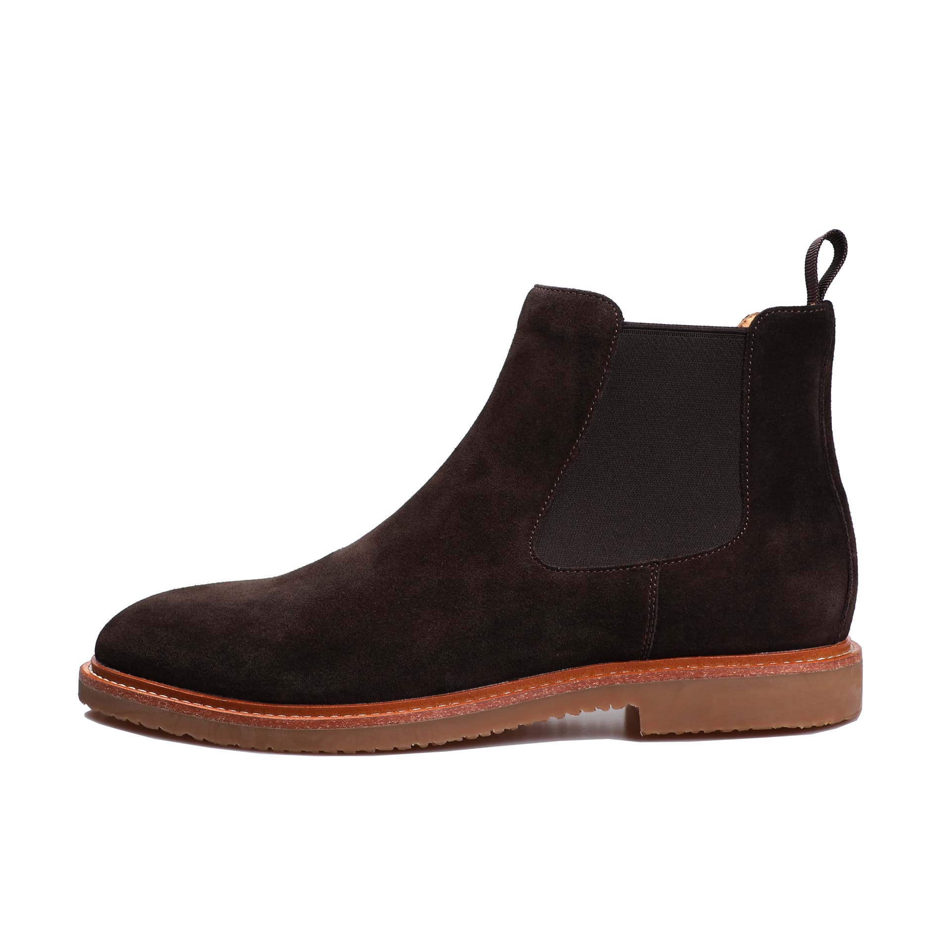 博斯绅威/BOSSSUNWEN BOSSSUNWEN Chelsea Boots Brown