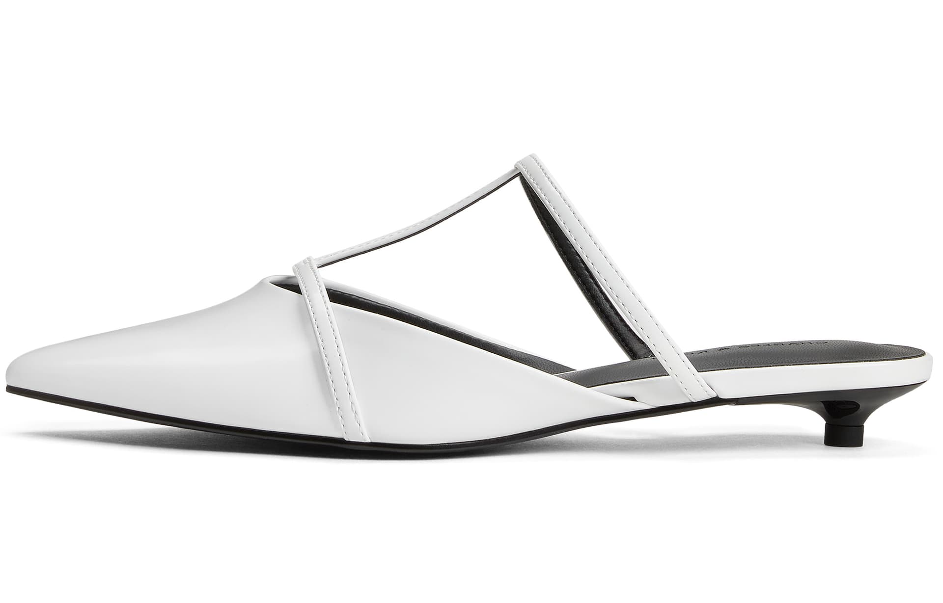 CHARLES&KEITH CHARLESKEITH ck 2.8cm WhiteBlack BoxRed
