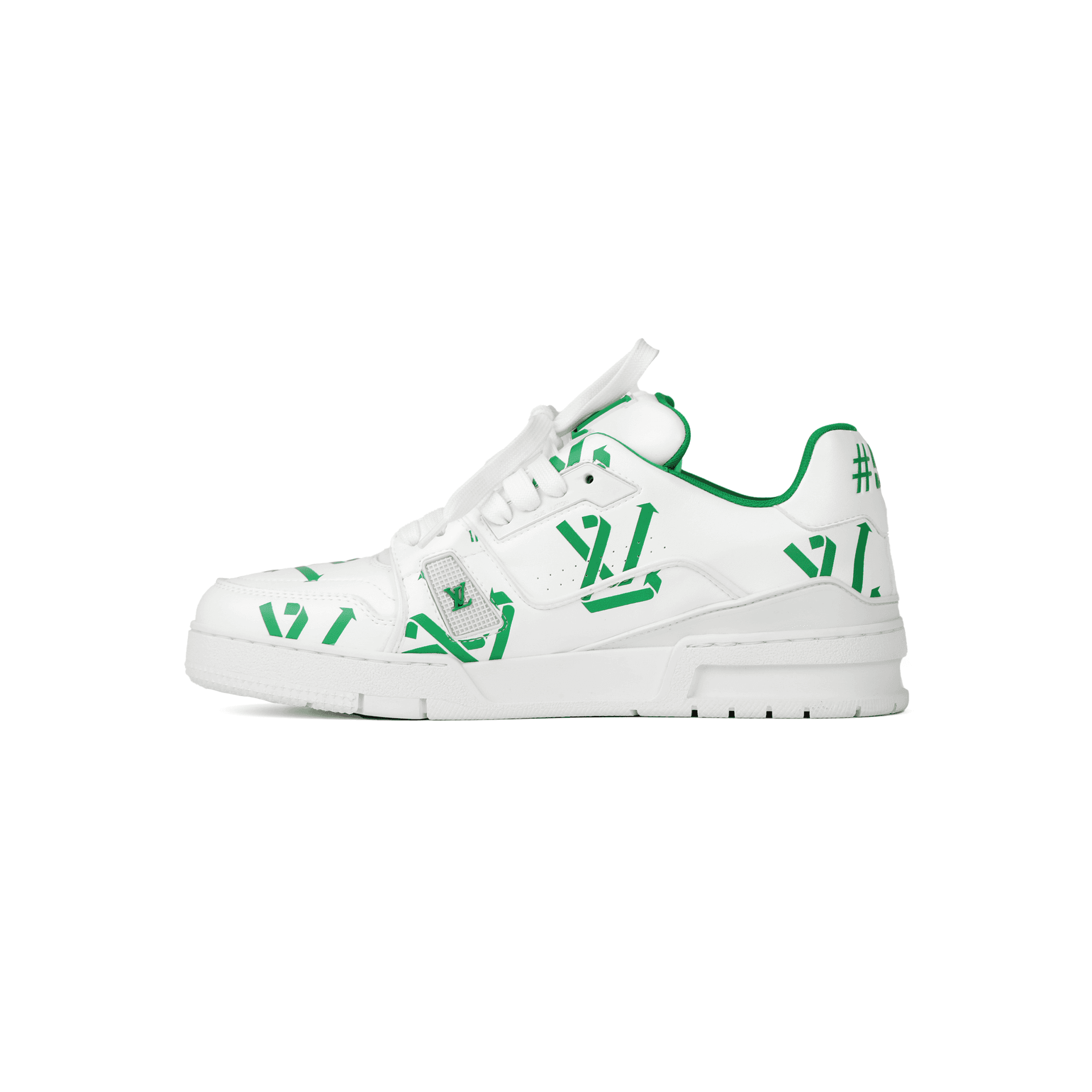 LOUIS VUITTON/路易威登 LOUIS VUITTON Trainer Low White Green