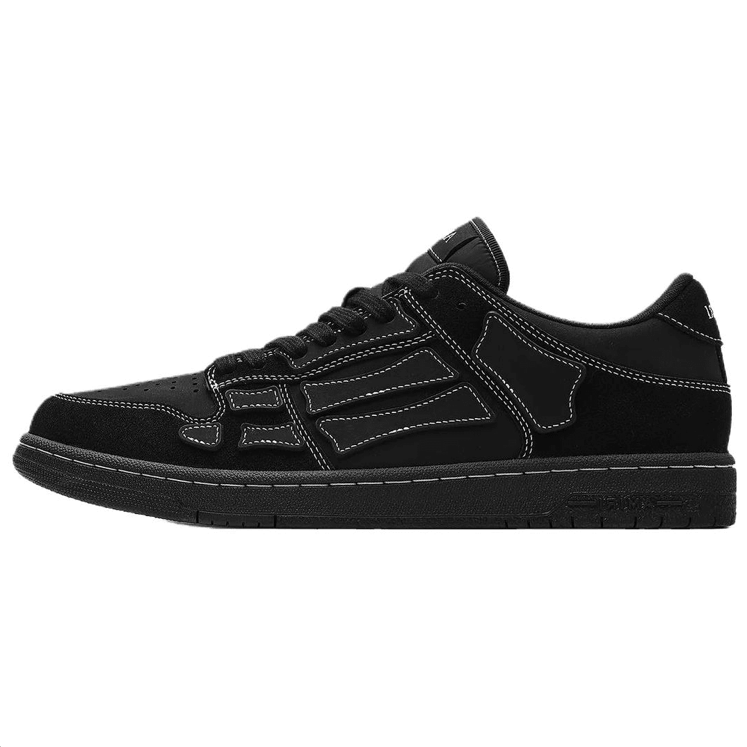 AMIRI Skel-Top Low Black