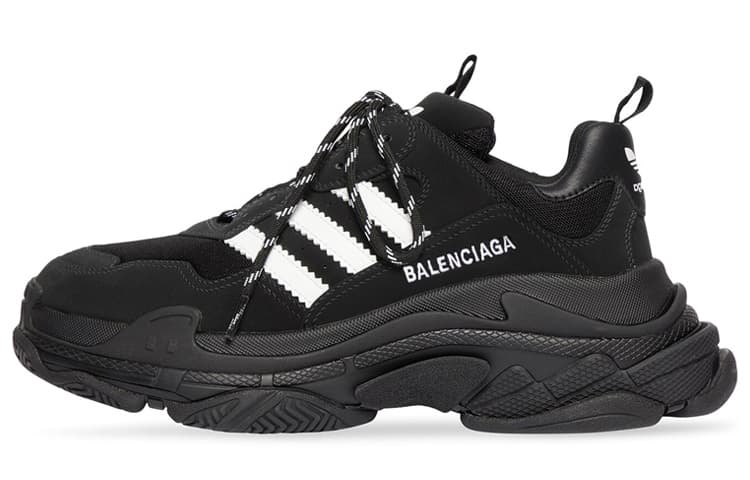 adidas x Balenciaga Triple S Black