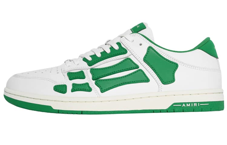 AMIRI Skel-top White Green