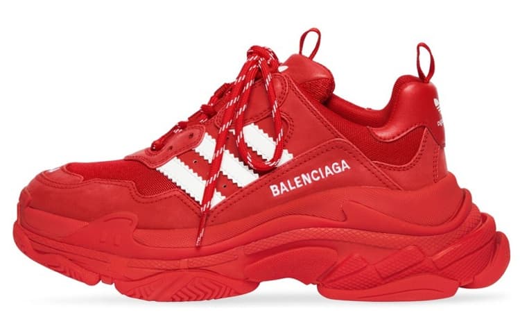 adidas x Balenciaga Triple S Red White