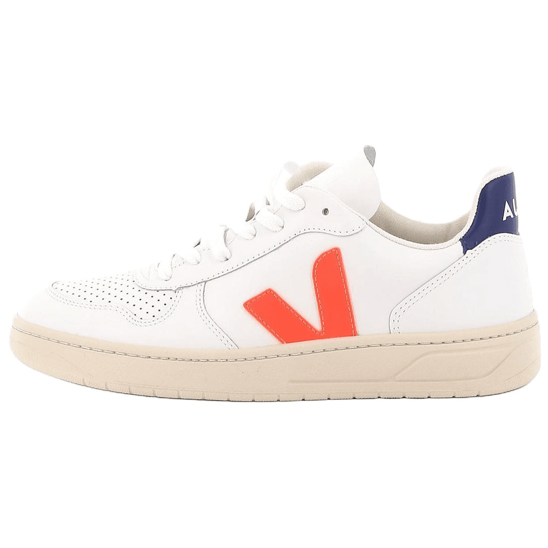 VEJA V-10 White Blue Orange