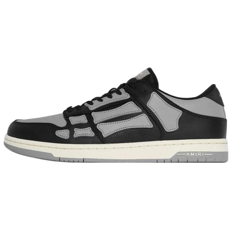 AMIRI Skel-Top Low Black Grey