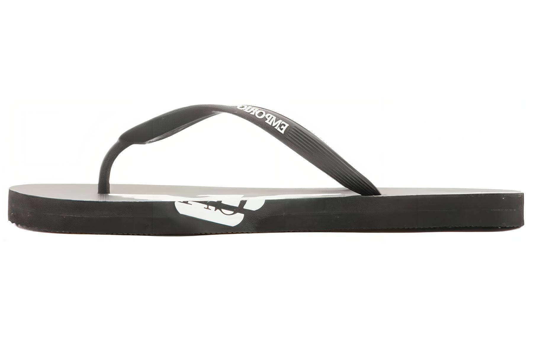 EMPORIO ARMANI/阿玛尼 Emporio Armani Flip Flops Black