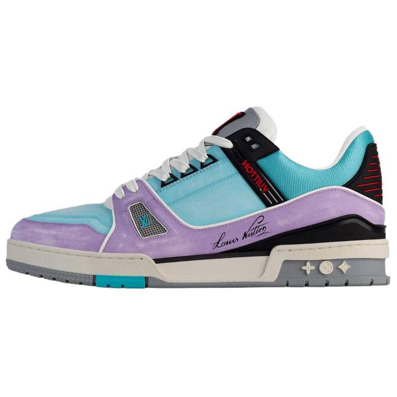 LOUIS VUITTON/路易威登 LOUIS VUITTON Trainer Blue Purple