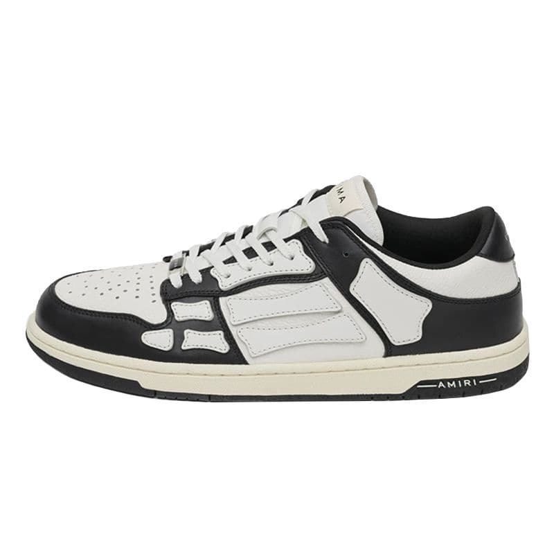 AMIRI Skel-Top Low Black White