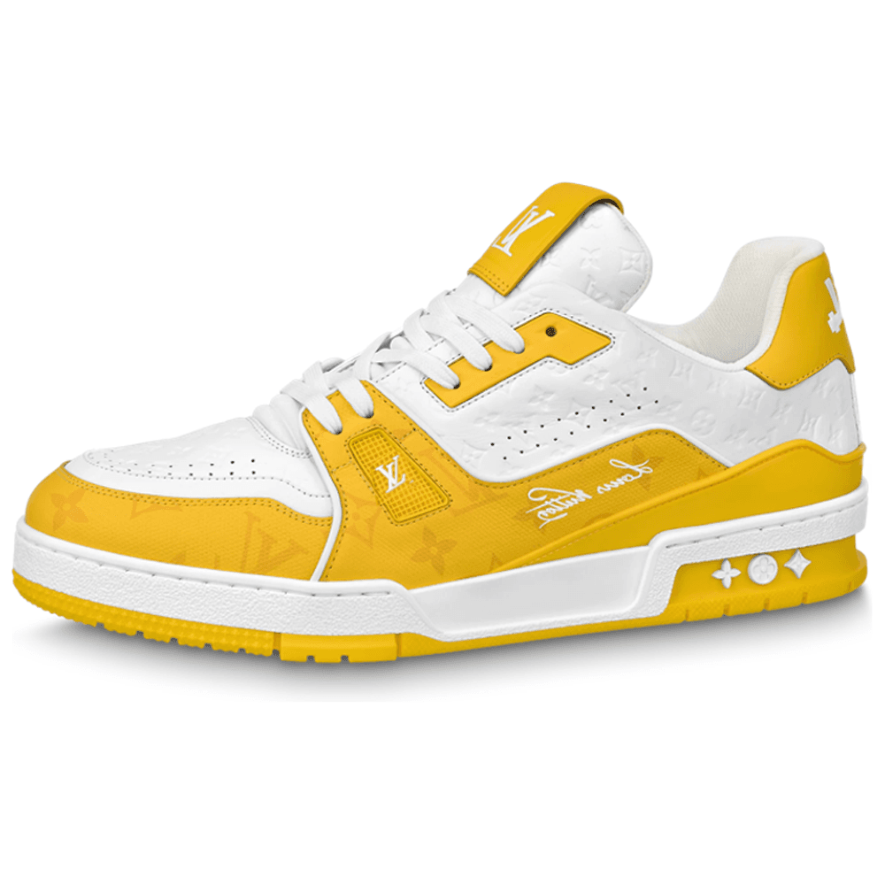 LOUIS VUITTON/路易威登 Louis Vuitton Trainer Low White Yellow
