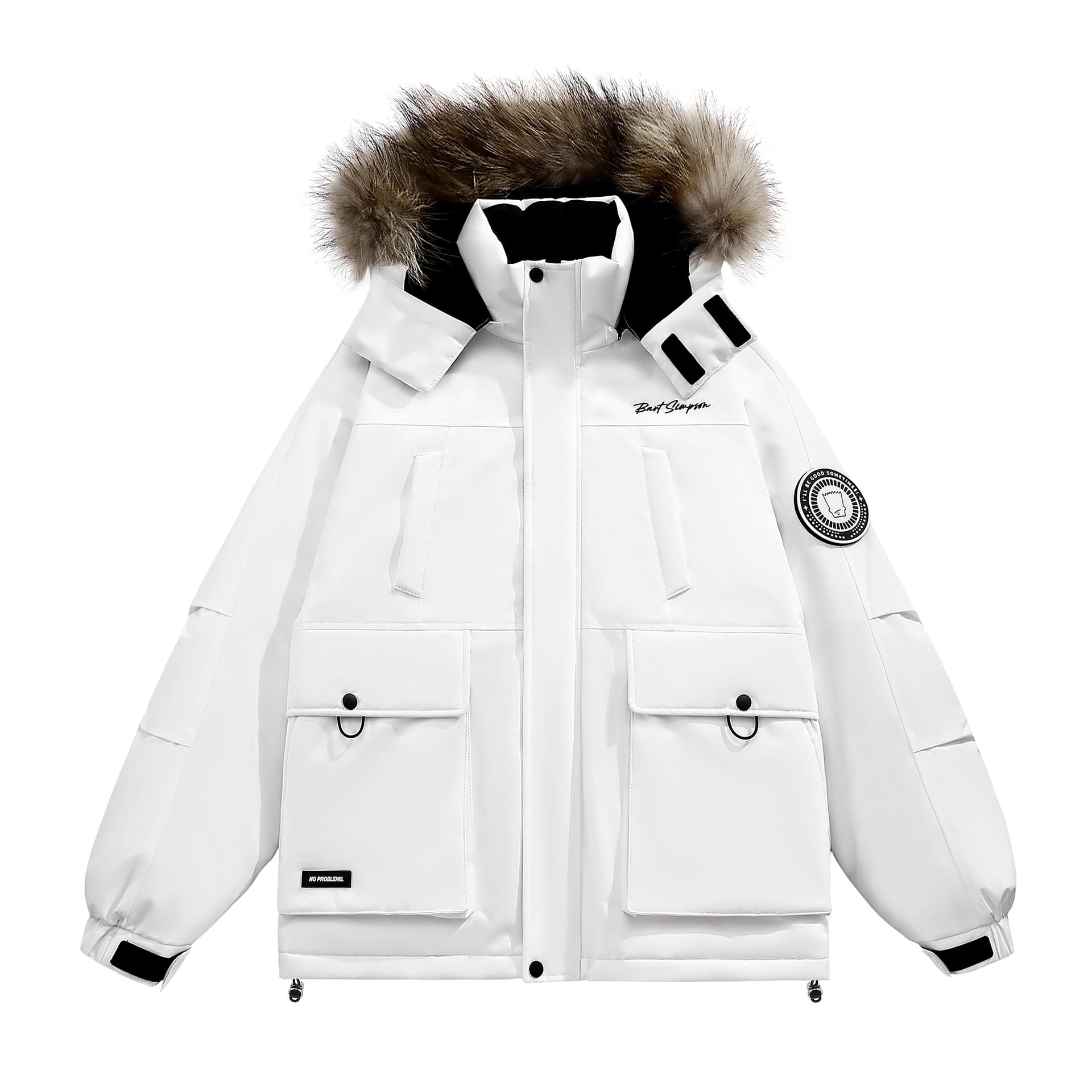 The Simpsons/辛普森一家 The Simpsons Parka Down Jacket