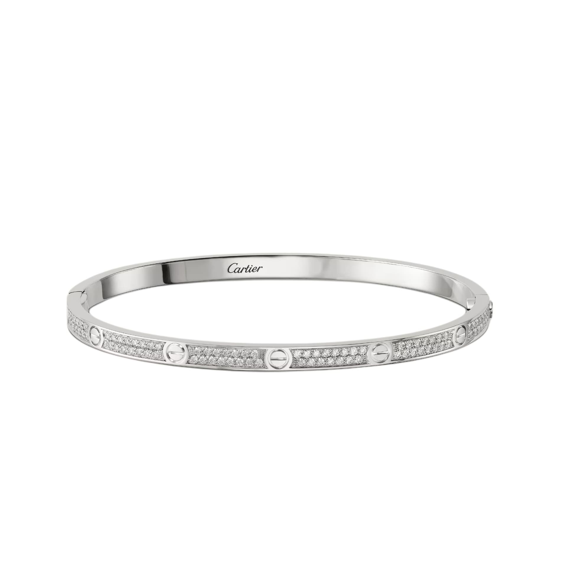 CARTIER/卡地亚 Cartier LOVE Bracelet White Gold