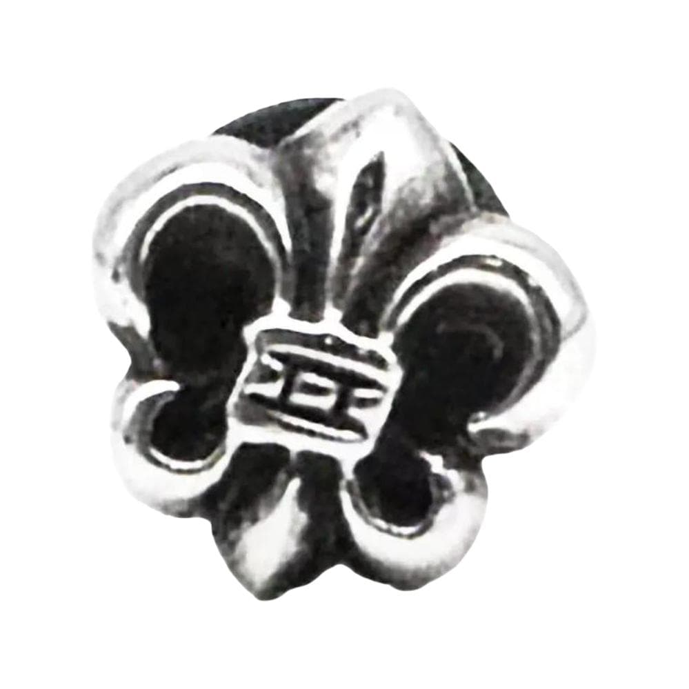 Chrome Hearts 克罗心 克罗心 品牌造型设计 耳钉 男女同款情侣款 银色