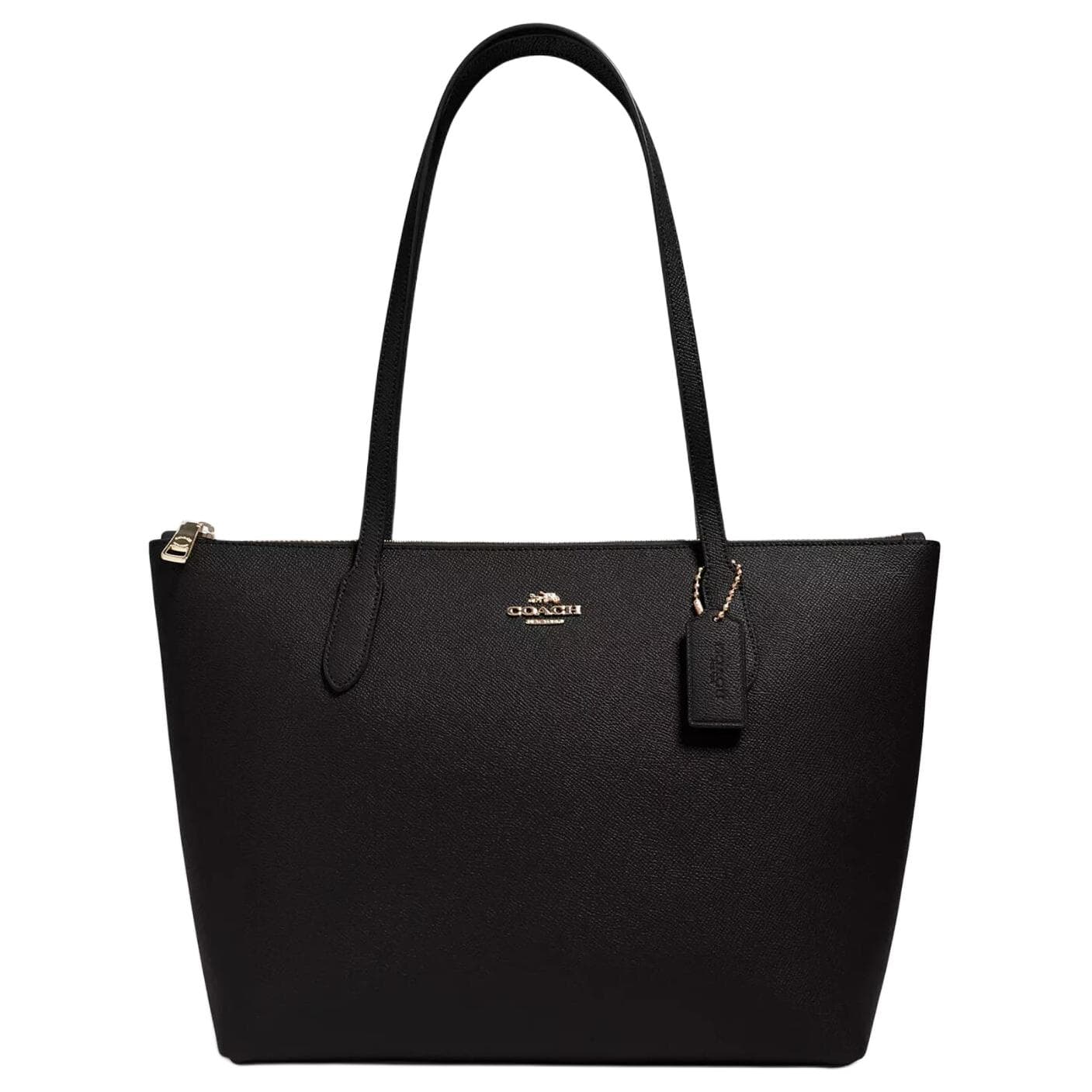 COACH/蔻驰 COACH Zip Top Tote 30 Black