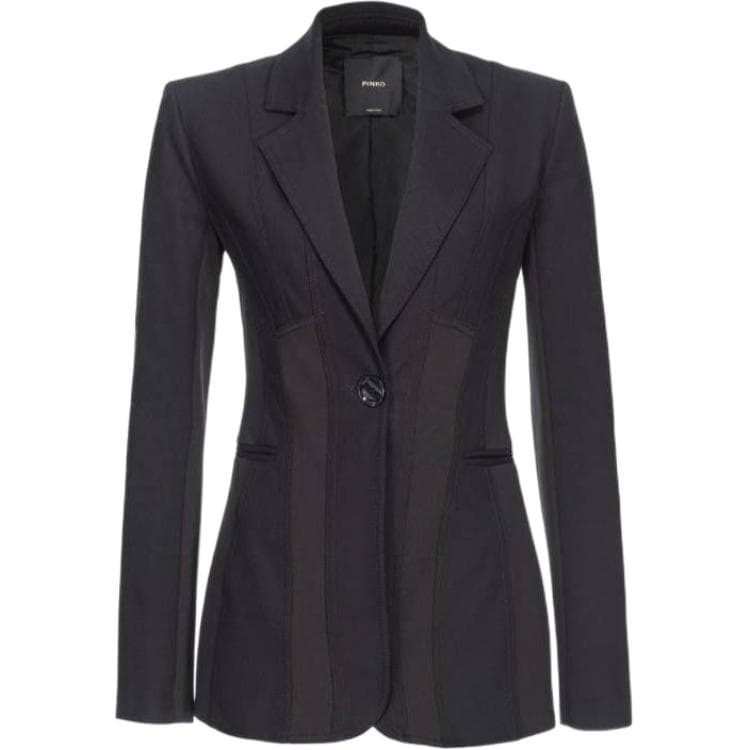 PINKO Dual-Fabric Blazer