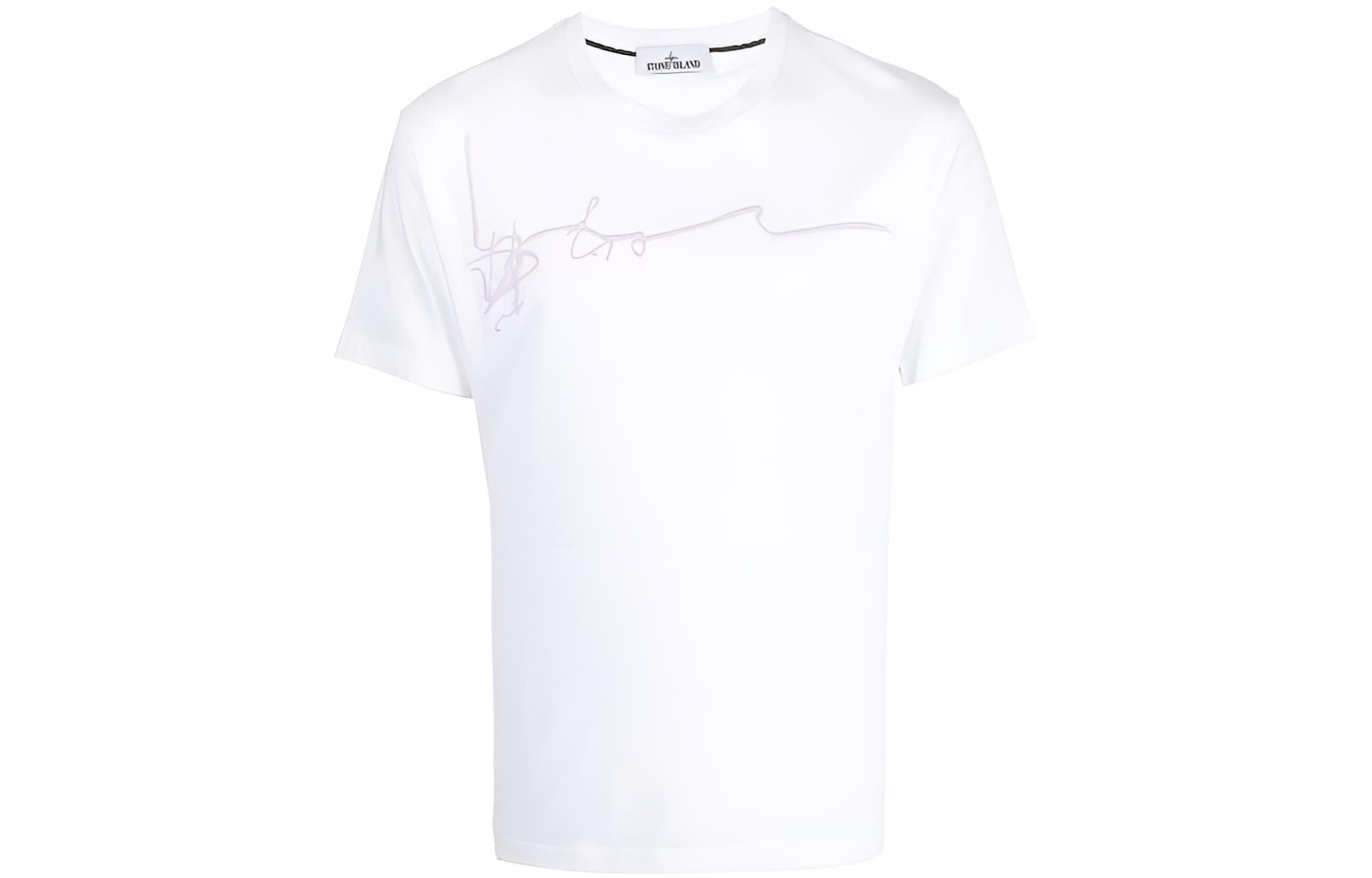 Stone Island SS22 White T-Shirt