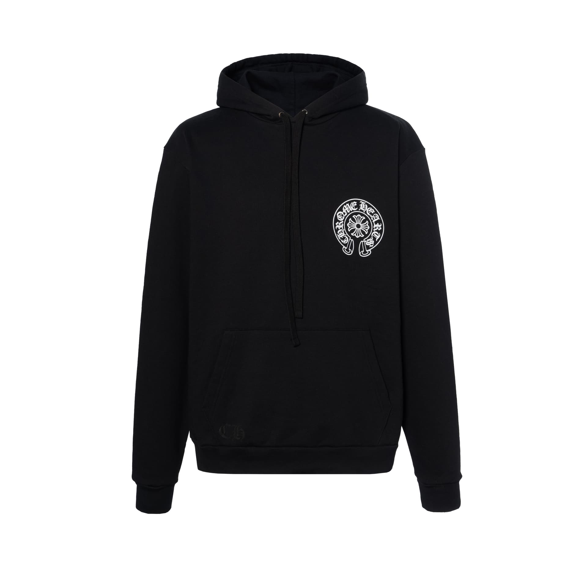 Chrome Hearts 克罗心 马蹄铁标志纯色 卫衣 男女同款
